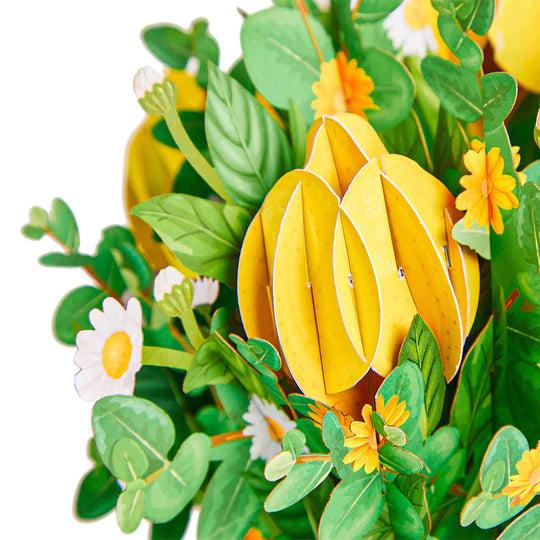 Lemon Pop-Up Flower Bouquet - kexi-life.com