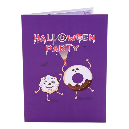 Halloween Donut Pop-Up Card - kexi-life.com