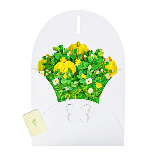 Lemon Pop-Up Flower Bouquet - kexi-life.com