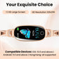 Kexi-life Blood sugar Blood Pressure monitoring Luxury Diamond Design Fashion Smartwatch