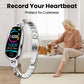 Kexi-life Blood sugar Blood Pressure monitoring Luxury Diamond Design Fashion Smartwatch