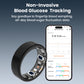 Kexi-life V8 High-end Flagship Blood Glucose ECG/EKG Blood Pressure Monitoring AI Health Analysis Smart Ring