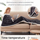 Kexi Life Electric heating blanket flannel lamb fleece wearable heating blanket for home and office use
