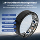 Kexi-life V8 High-end Flagship Blood Glucose ECG/EKG Blood Pressure Monitoring AI Health Analysis Smart Ring