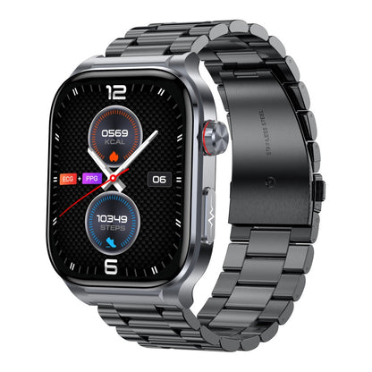 Kexi-life Pro 9 High-end Flagship Smartwatch ECG blood glucose Uric acid cholesterol Stress monitoring