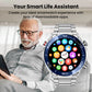 Kexi-life  Max 1 Heart rate Blood Glucose ECG/EKG Blood Pressure Monitoring Bluetooth Talk Smartwatch