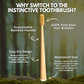 Boar Bristle & Bamboo Toothbrush (4 Pack)