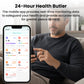 Kexi-life V8 High-end Flagship Blood Glucose ECG/EKG Blood Pressure Monitoring AI Health Analysis Smart Ring